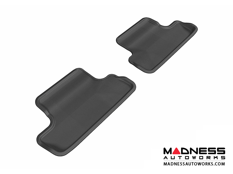 Audi TT/ TTS Floor Mats (Set of 2) - Rear - Black by 3D MAXpider (2008-2015)